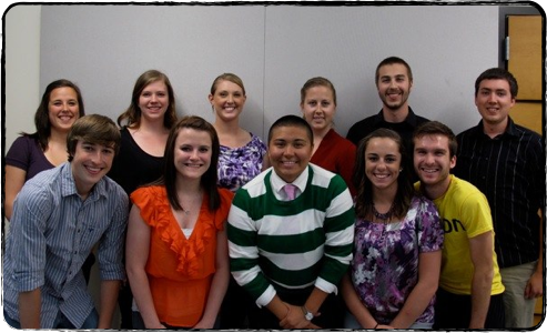 2012-13 Oregon Athletic Band Officers